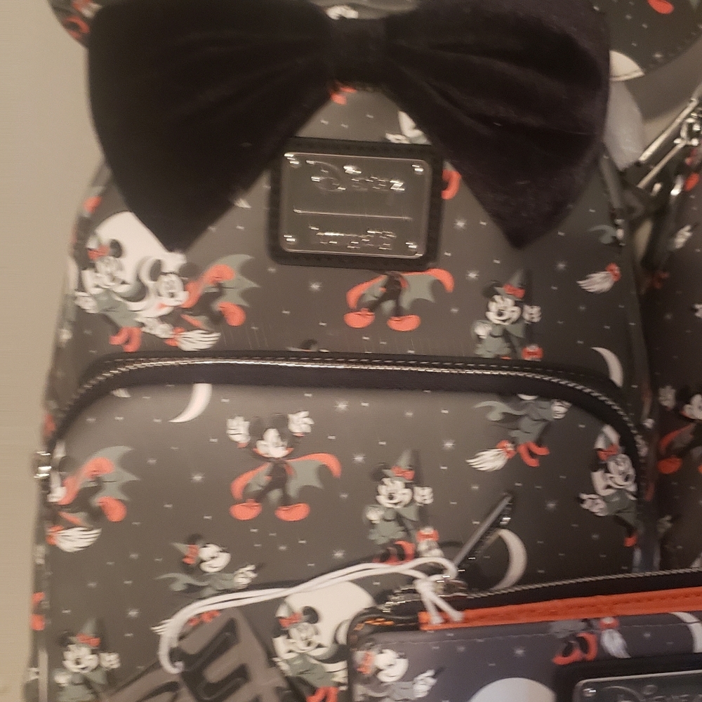 Vampire Minnie and mickey backpack